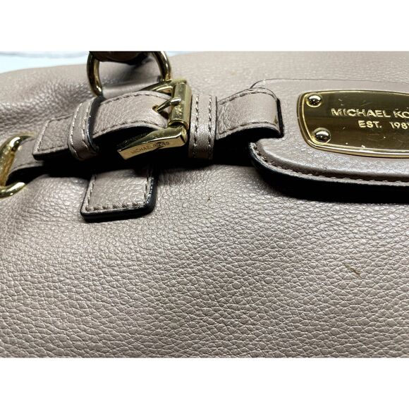 Michael Kors Luggage Hamilton Weekender Duffle, Beige Taupe - Picture 15 of 16